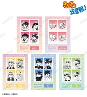 「原作コマ 証明写真風ブロマイド5枚セット」