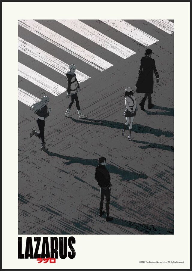 アニメ「LAZARUS ラザロ」新ビジュアル