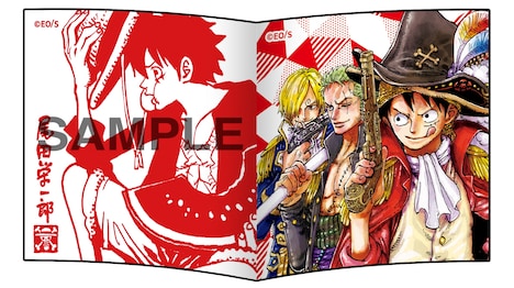 「ONE PIECE」第1弾の「ツインステッカー」 (c)尾田栄一郎／集英社