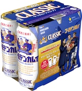 　「サッポロ クラシック ゴールデンカムイデザイン缶」500ml缶 6缶パック