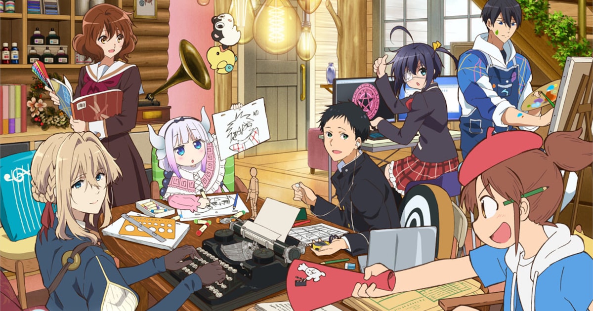 京アニのファン感謝イベント、キャラたちがアニメ作りに励む新たな描き 