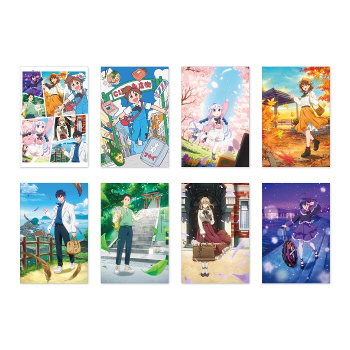 ポストカードセット - 京アニのファン感謝イベント、キャラたち
