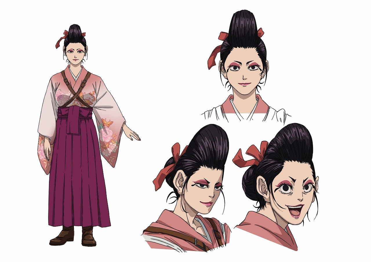 蝮のお銀（CV：三石琴乃） (c)野田サトル／集英社・ゴールデンカムイ製作委員会