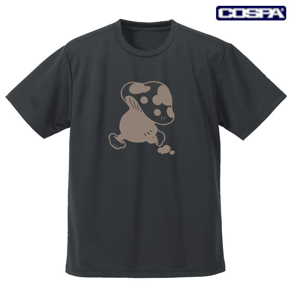 「歩き茸」ドライTシャツ