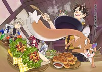 「飯バフ食堂、盛況なり～『おっさんは邪魔だ！』と追放された付与術師、特技を生かして田舎で食堂を開くも英雄御用達となる～@COMIC」より