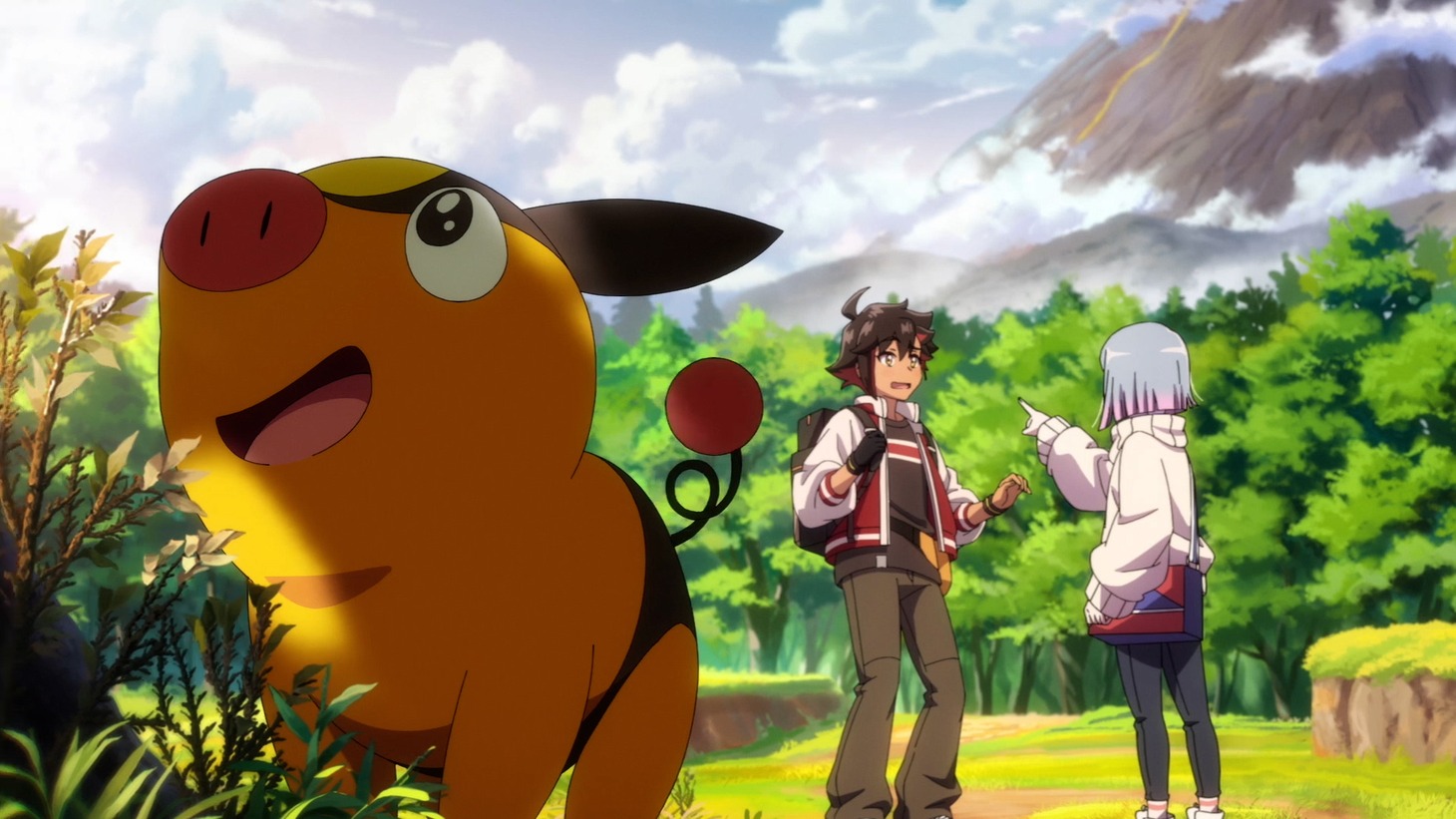 「ヒコザルと新米ポケモン研究員」より