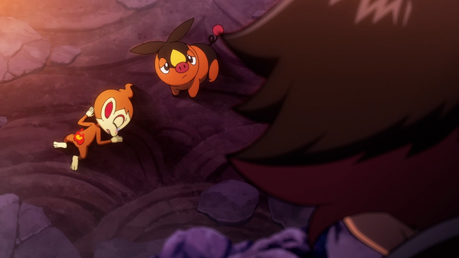 「ヒコザルと新米ポケモン研究員」より