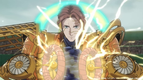 アニメ「終末のワルキューレIII」で描かれる第8回戦より、古川慎演じるニコラ・テスラ (c)アジチカ・梅村真也・フクイタクミ／コアミックス, 終末のワルキューレIII製作委員会