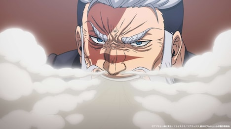 アニメ「終末のワルキューレIII」で描かれる第9回戦より、白熊寛嗣演じるレオニダス王 (c)アジチカ・梅村真也・フクイタクミ／コアミックス, 終末のワルキューレIII製作委員会