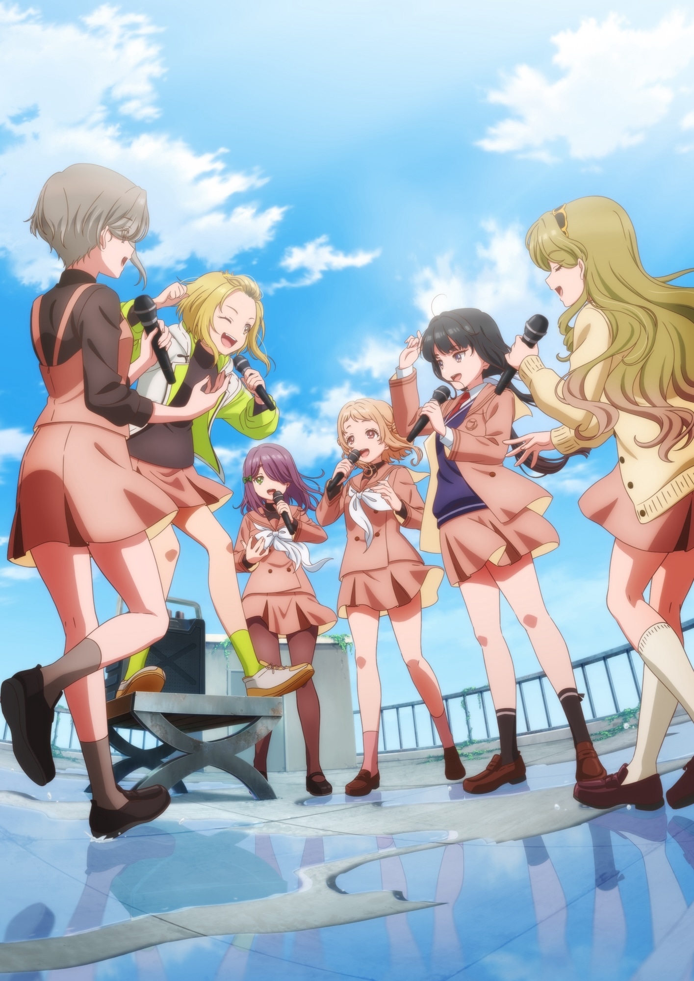 「うたごえはミルフィーユ」ビジュアル (c)うたごえはミルフィーユ製作委員会 (c)2022 UTAMILU