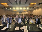 「Anime Expo 2025」より、「ワンパンマン」のパネル会場の様子