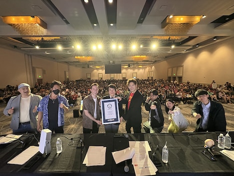 「Anime Expo 2025」より、「ワンパンマン」のパネル会場の様子