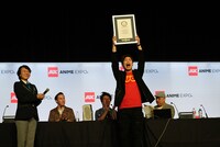 「Anime Expo 2025」より、「ワンパンマン」のパネル会場の様子