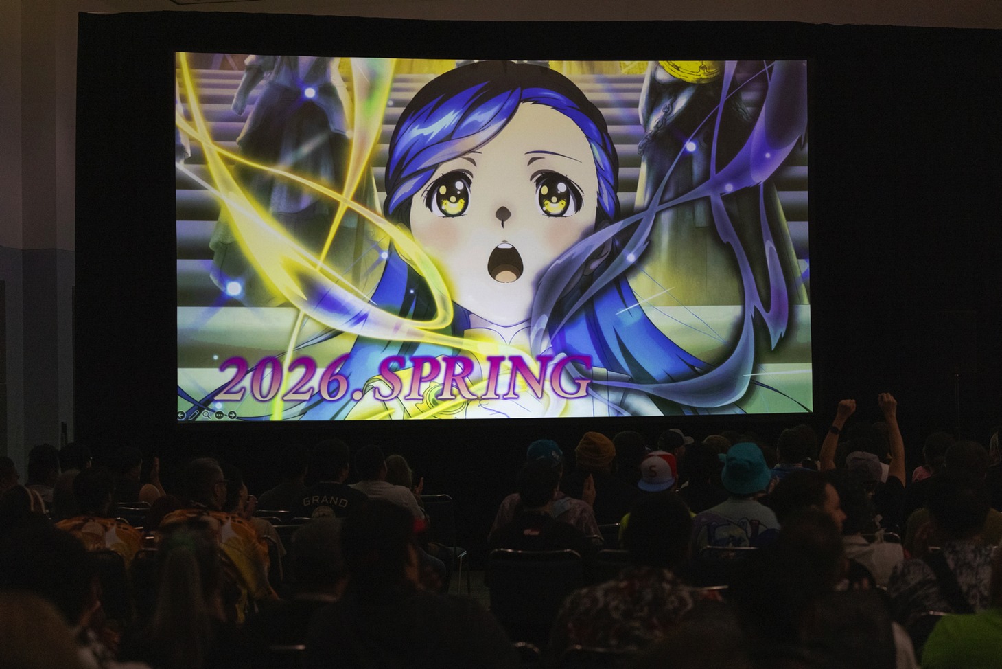 TVアニメ「本好きの下剋上 領主の養女」Anime Expoでのパネルの様子