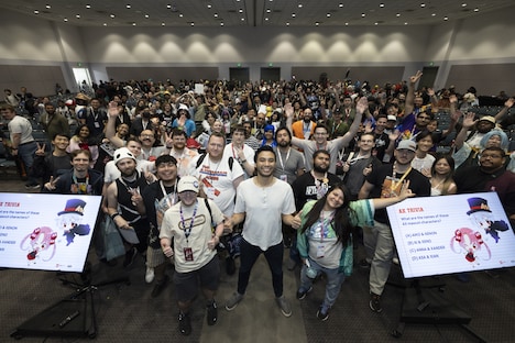 TVアニメ「本好きの下剋上 領主の養女」Anime Expoでのパネルの様子