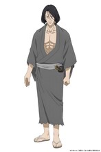 岡田貴一（CV：中井和哉）。畠山泰秀の配下。配下の中でも、随一の剣の腕を持つ。夷敵を討ち払うために剣を振るっていたが、人を斬ることに魅了され、誰彼構わず斬り捨てる鬼と化した。 (c)中西モトオ／双葉社・「鬼人幻燈抄」製作委員会