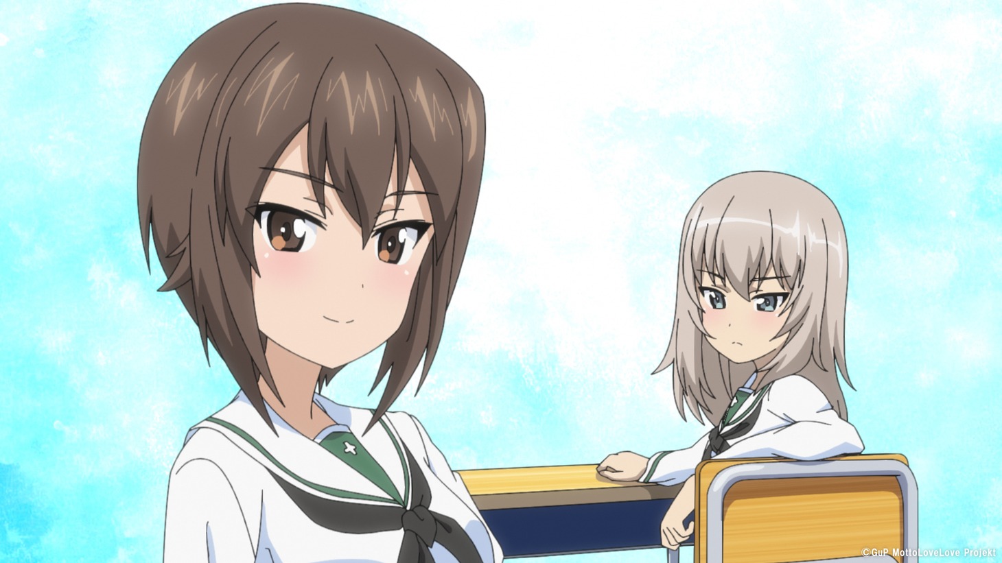 アニメ「ガールズ＆パンツァー もっとらぶらぶ作戦です！」の場面カット