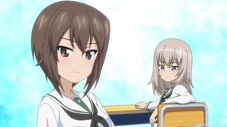 アニメ「ガールズ＆パンツァー もっとらぶらぶ作戦です！」の場面カット