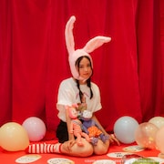 「ぬいぐるみ ポピー」と「ぬいぐるみ ケダモノ」