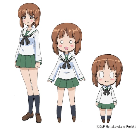 西住みほ（CV：渕上舞）のキャラクター設定