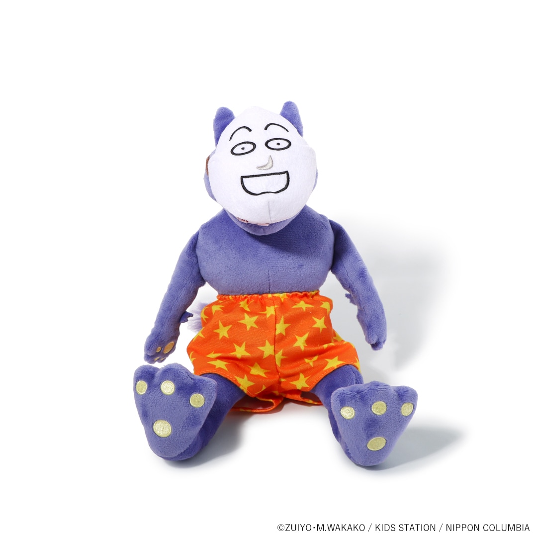 購入特典の「ケダモノのお面」 - 「ポピーザぱフォーマー」ぬいぐるみ