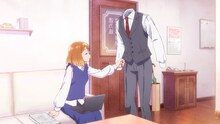 TVアニメ「透明男と人間女～そのうち夫婦になるふたり～」ティザーPVの場面カット (c)岩飛猫／双葉社・「透明男と人間女」製作委員会