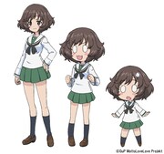 秋山優花里（CV：中上育実）のキャラクター設定
