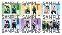 ファミマプリントに登場するアニメ「鬼滅の刃」オリジナル描き下ろしシール（全6種）