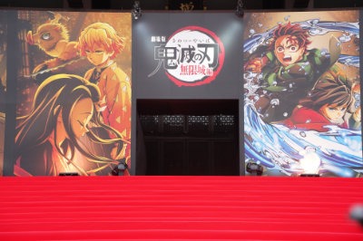 会場に設営されたパネル