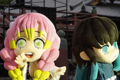 “みに隊士”甘露寺蜜璃、時透無一郎
