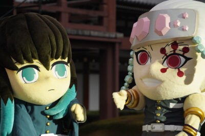 鬼滅の刃　みに隊士　バルーン　時透無一郎 みに隊士”時透無一郎、宇髄天元 - 「鬼滅」キャスト13人が増上寺で