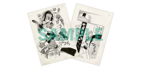 「“幻の未発表原稿”が甦る！ あの『ワイルド7』の望月三起也が遺した作品を単行本化へ！」特典の複製原画イメージ