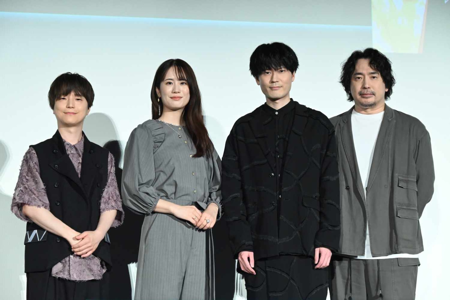 左から河西健吾、瀬戸麻沙美、内山昂輝、安元洋貴