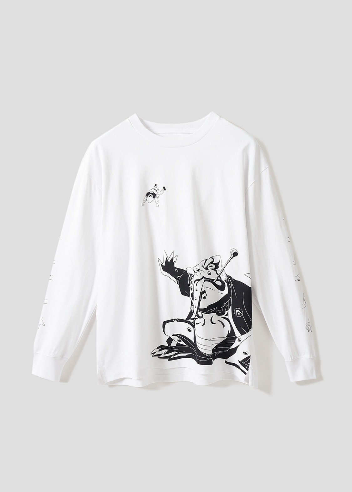 「ガマオヤビン｜長袖Tシャツ」