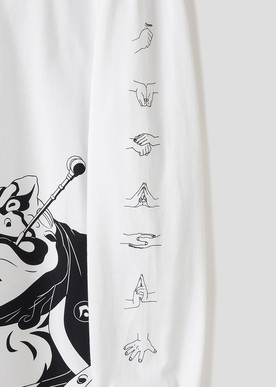 「ガマオヤビン｜長袖Tシャツ」