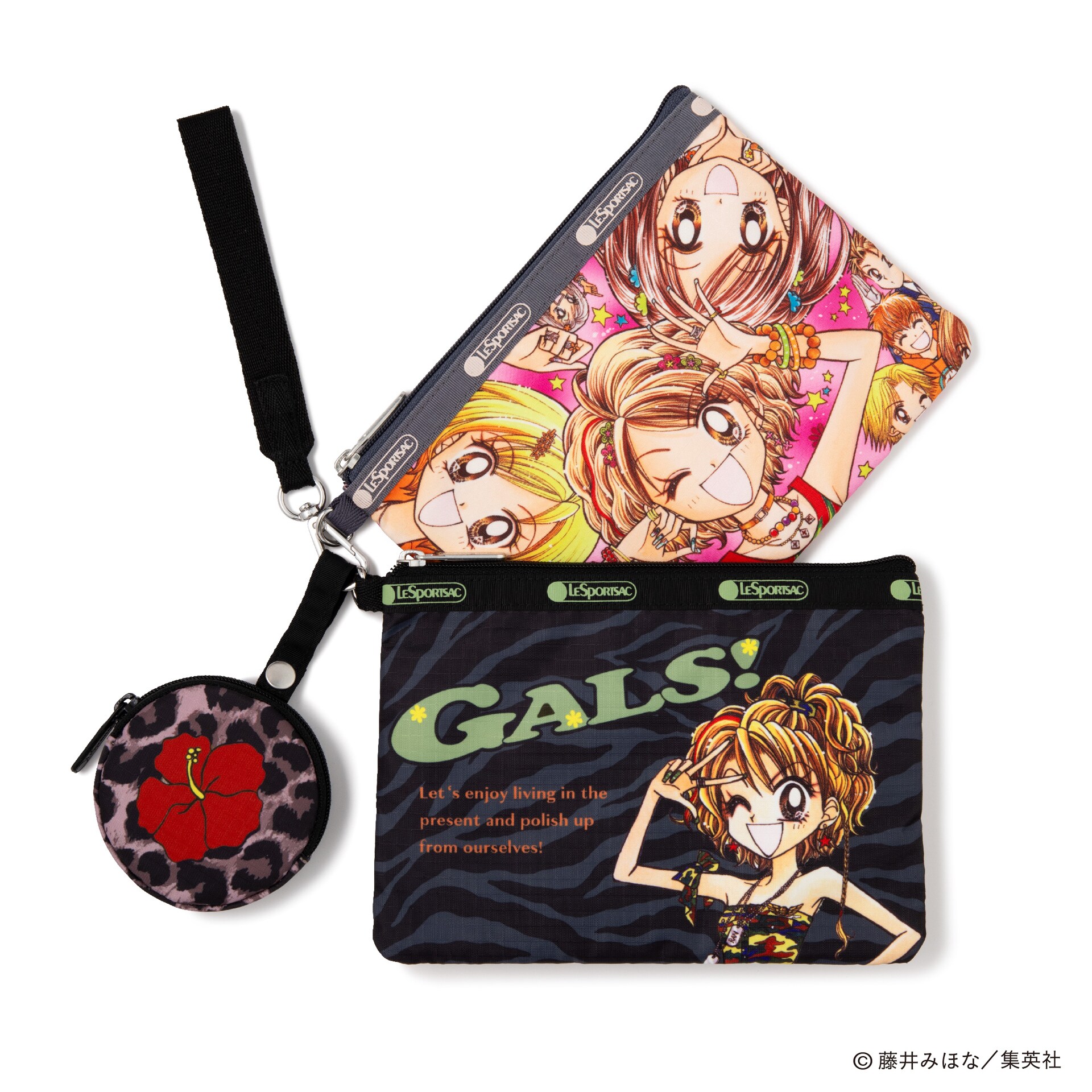天ない、GALS!、ハニレモのりぼん3作品がレスポとコラボ バッグと