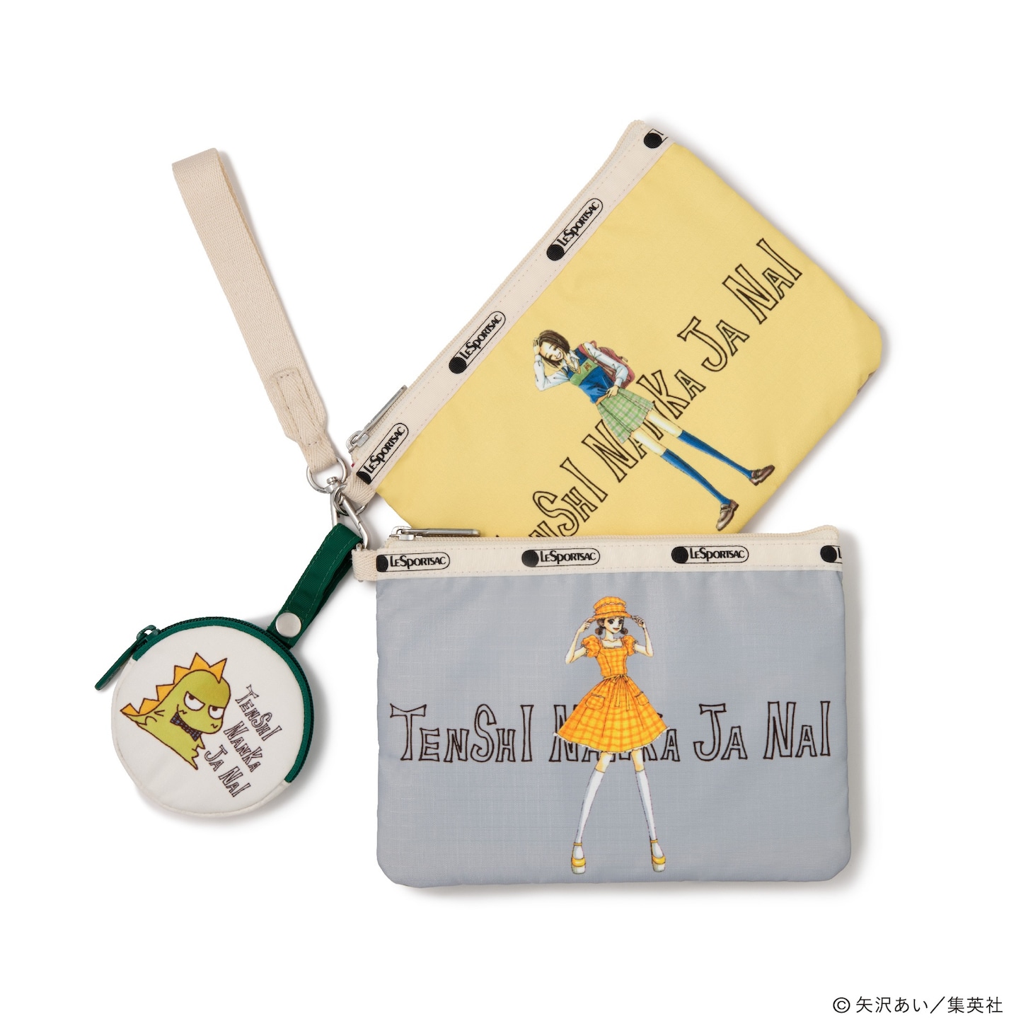 「Wristlet Pouch W/Charm」