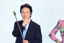 “スタンドの矢”を持つ荒木飛呂彦