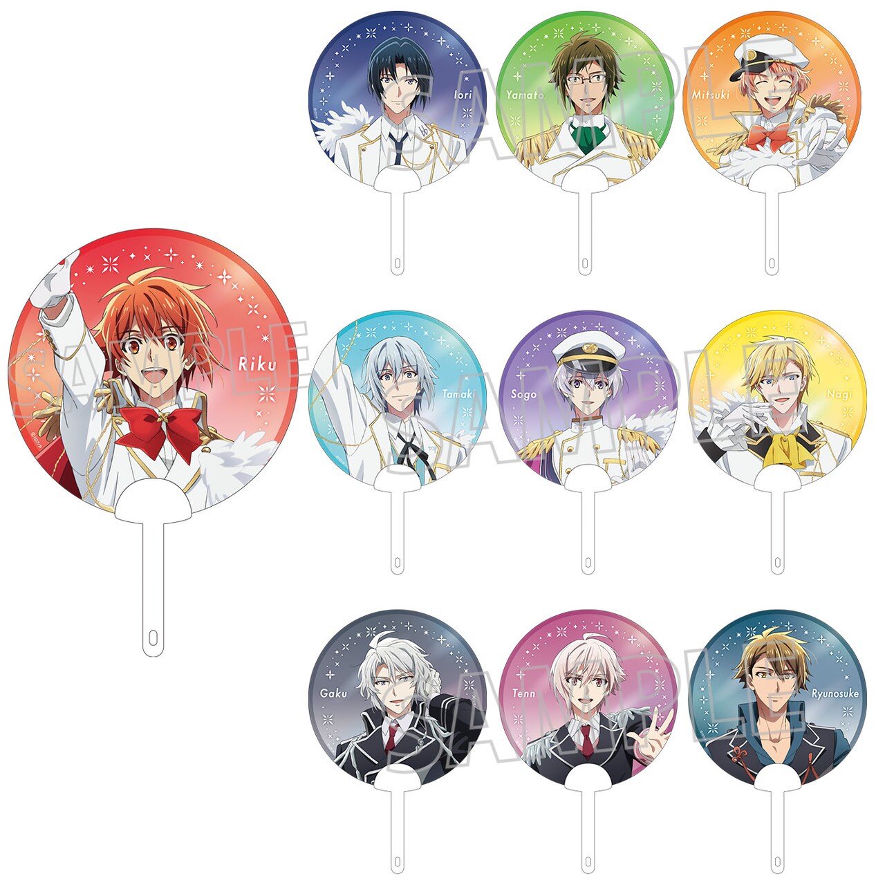 アニメイト・ムービック限定クリアうちわ付【前編】・【後編】ムビチケ