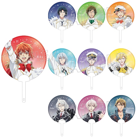 「アニメイト・ムービック限定クリアうちわ付【前編】・【後編】ムビチケ前売券（カード）セット」のクリアうちわ