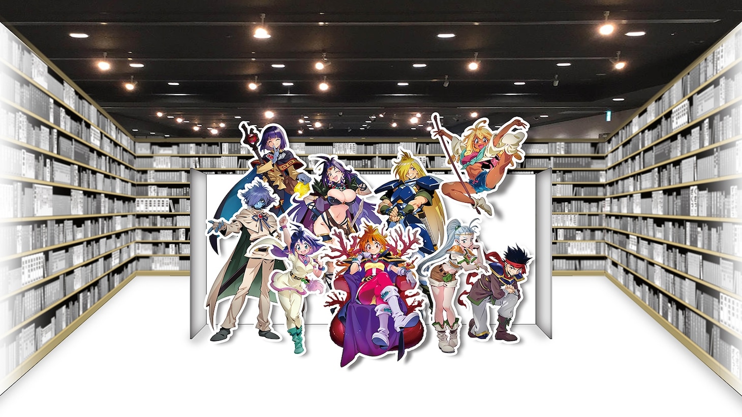 「原作35周年記念 スレイヤーズ展 ～ごぅずおん～」展示エリアのイメージ