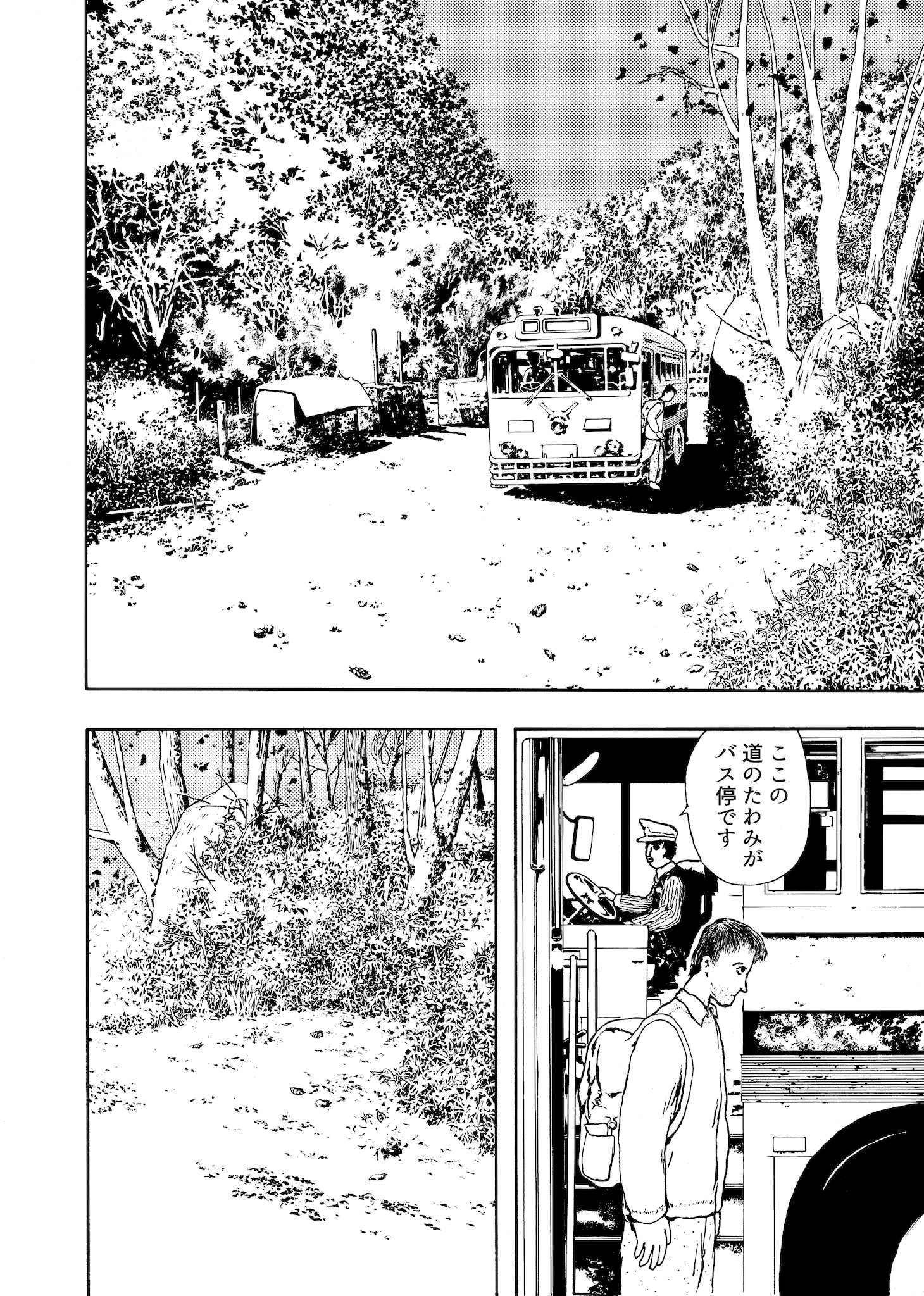 野木久司「山間の幻影」より