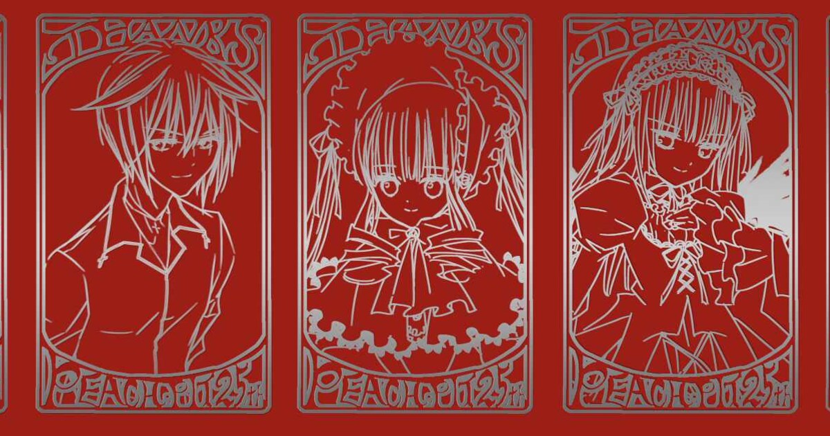 PEACH-PIT25周年特別展」第1週の入場特典「スペシャルサンクスカード 