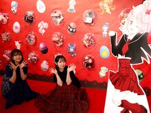 「PEACH-PIT25周年特別展」より、「しゅごキャラ！」のメモリアルドーム（撮影：大川直人）