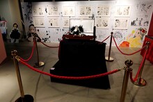 「PEACH-PIT25周年特別展」より、「ローゼンメイデン」エリア（撮影：大川直人）