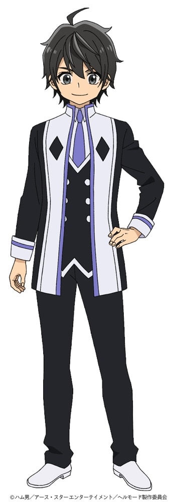 アレン(CV:田村睦心)。名もなき小さな開拓村で暮らす少年。身分は農奴。表向きは才能無しとなっているが、実は世界で唯一無二の才能“召喚士”を持つ。実は前世は熱狂的なゲーマーであり、理不尽な高難易度のゲームをクリアしてきた経験と熱意で、“ヘルモード”な異世界へと挑んでいく。 (c)ハム男/アース・スター エンターテイメント/ヘルモード製作委員会