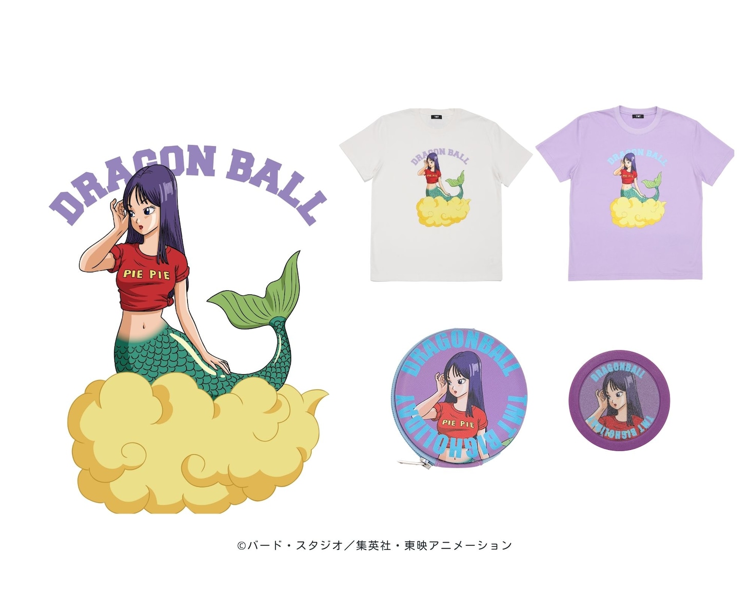 「ドラゴンボール」アメカジ風コラボアパレル　悟空、ブルマ、ランチらをデザイン