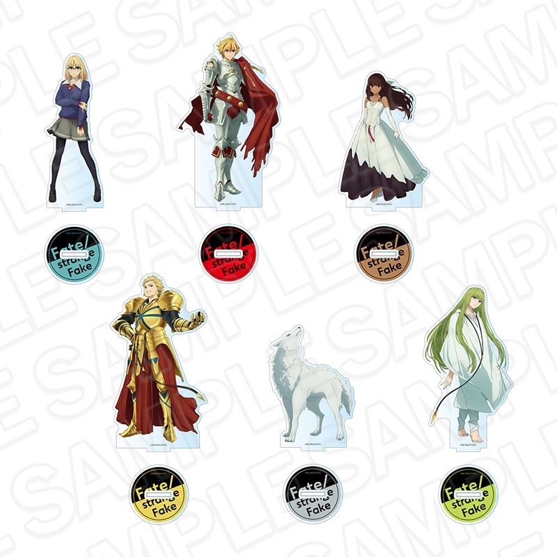 雑貨　[単品] 偽アーチャー＆偽ランサー アクリルプレート 「ライトノベル Fate/strange Fake 6 アニメイト限定セット」 同梱特典 TVアニメ『Fate/strange Fake』公式 on X: 