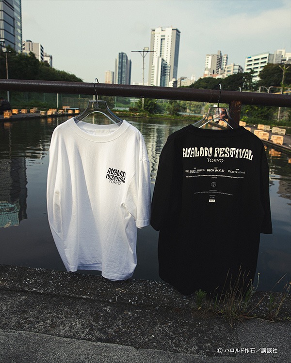 「AVALONFES BACK PRINT TEE」
