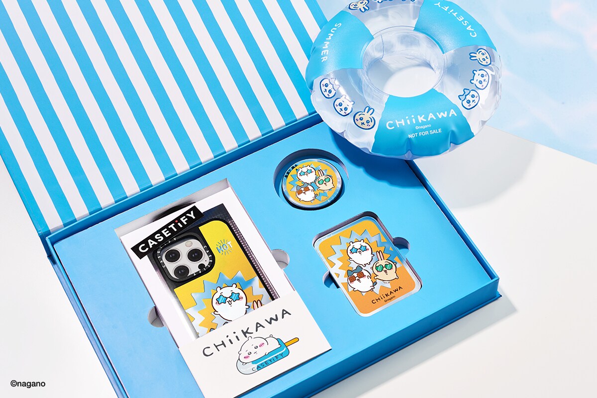ちいかわ コレクション set ちいかわ x CASETiFY コレクション」テックアクセサリーセット